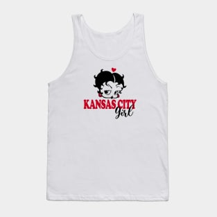 KANSAS CITY MISSOURI GIRL - Betty Boop Tank Top